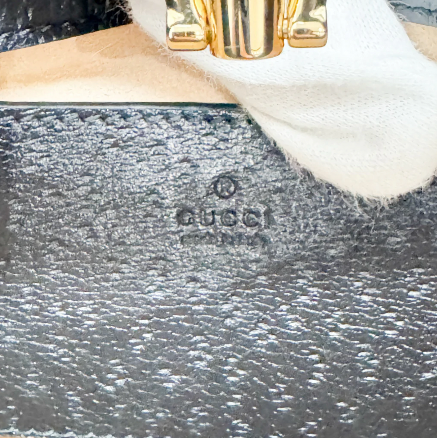 Gucci Mini Jackie Orange Pony Hair Two Way Bag