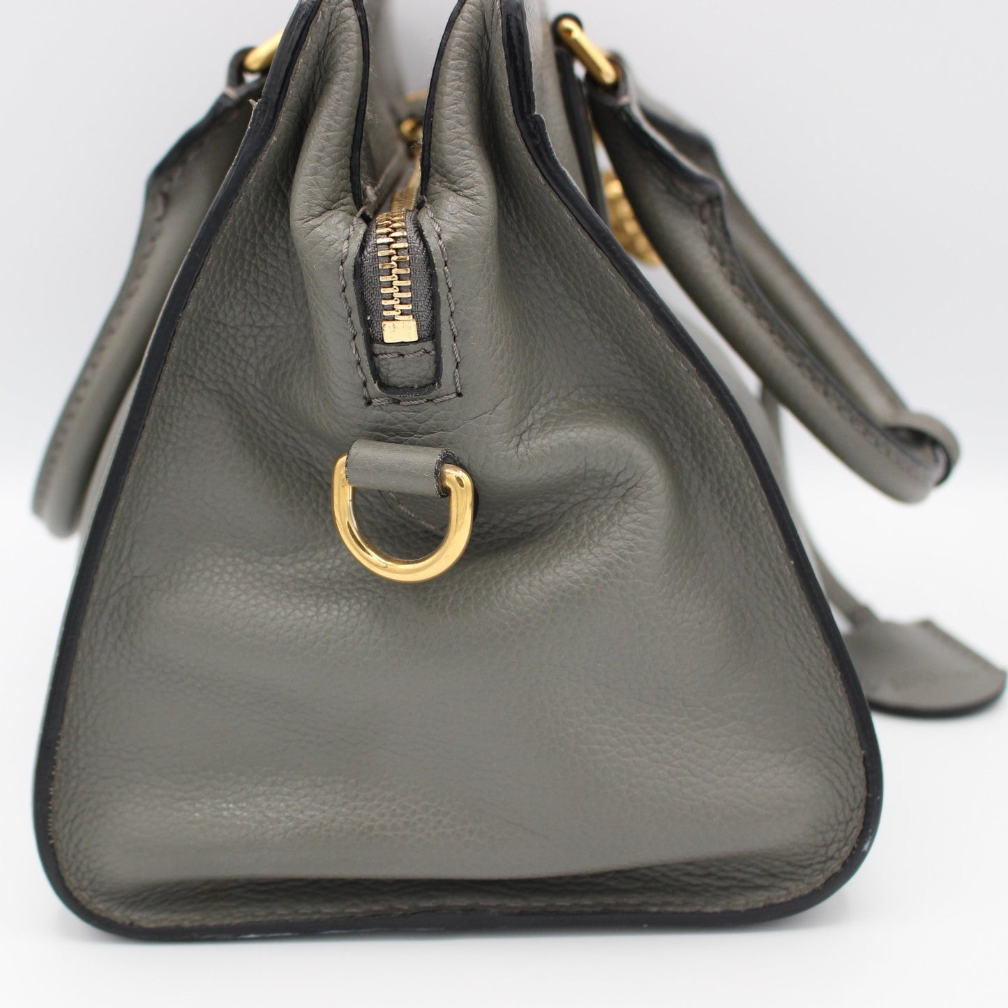 Alexander McQueen Small Skull Padlock Zip Around Tote