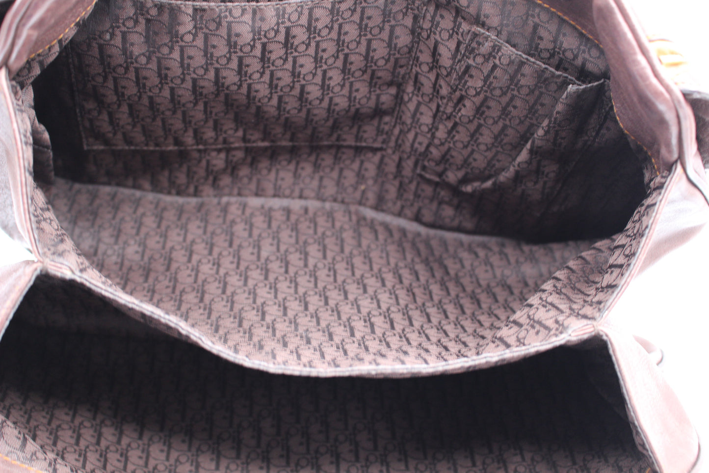 Christian Dior Leather Gaucho Saddle