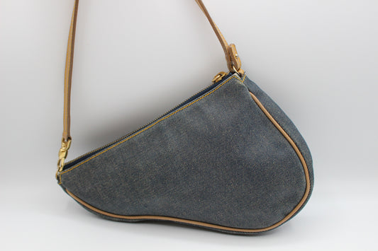 Christian Dior Vintage Saddle Pochette
