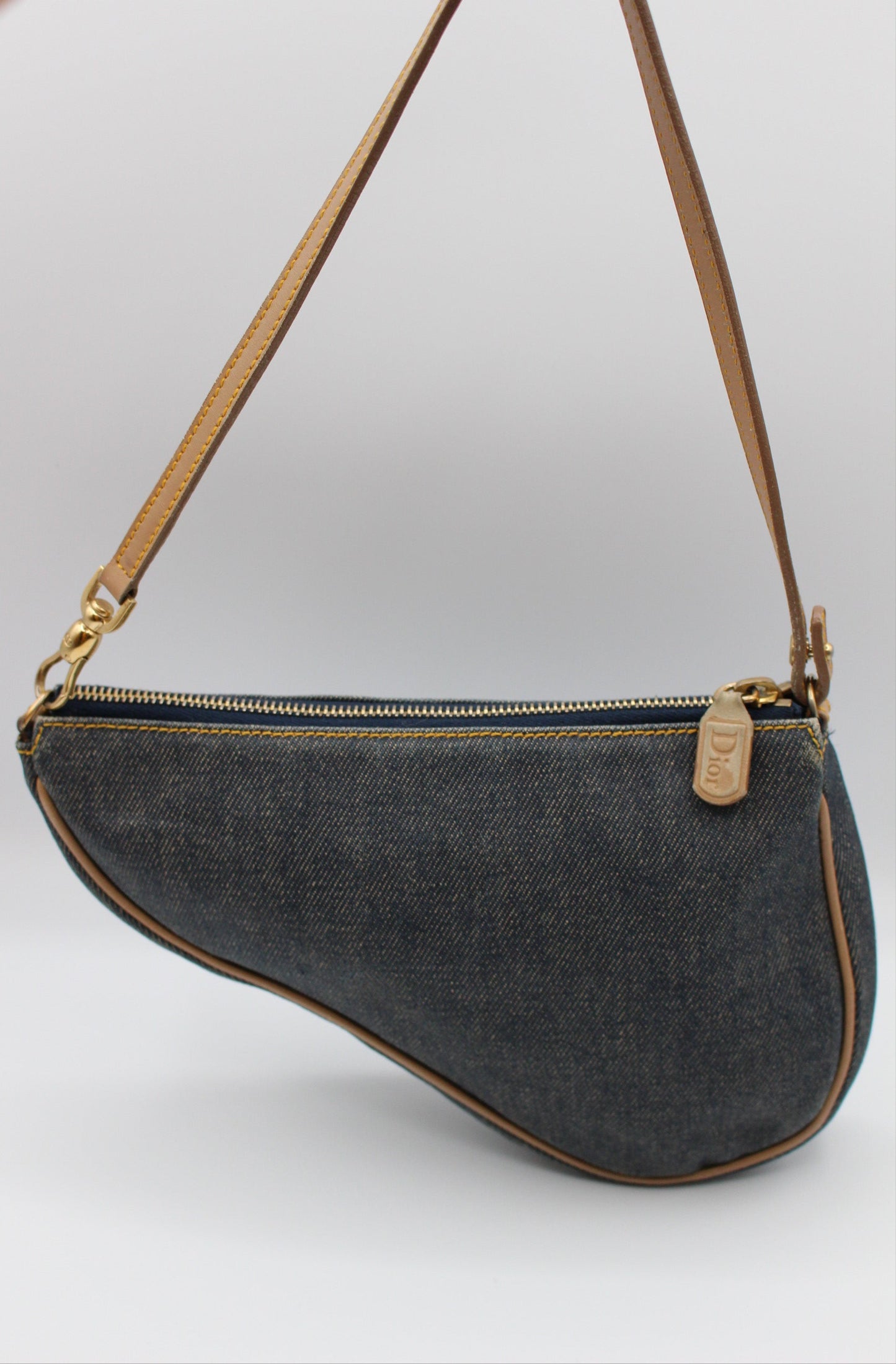 Christian Dior Vintage Saddle Pochette