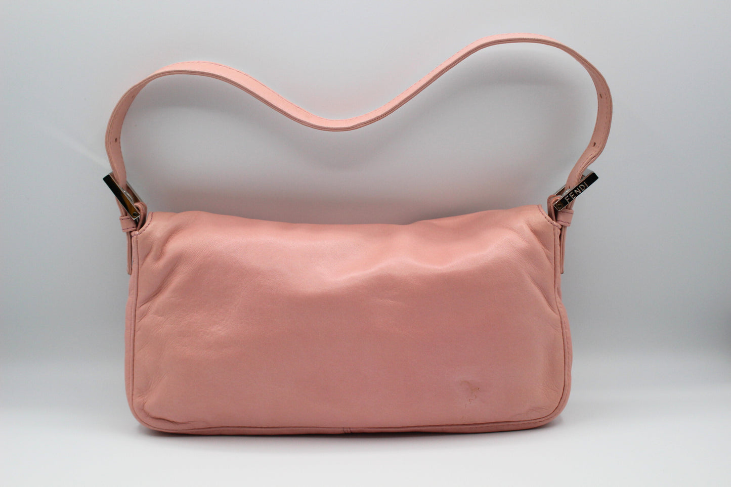 Fendi Calfskin Baguette - Pink