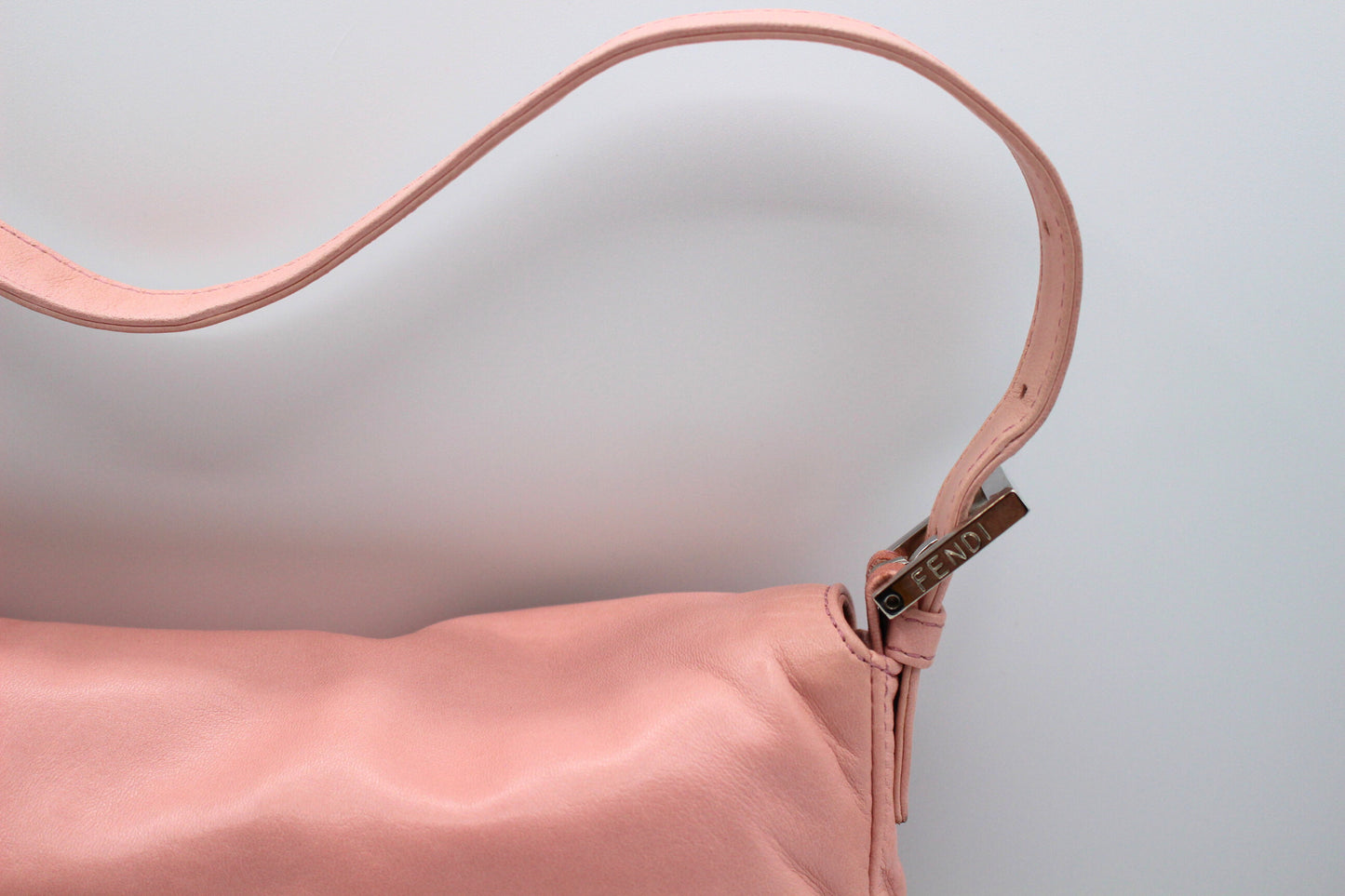 Fendi Calfskin Baguette - Pink