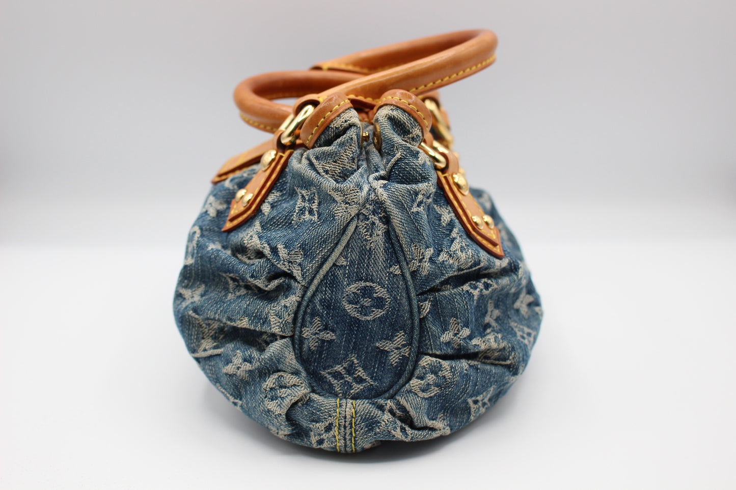 Louis Vuitton Monogram Denim Pleaty