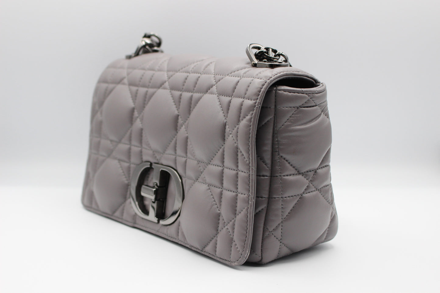 Christian Dior Lambskin Cannage Caro Bag