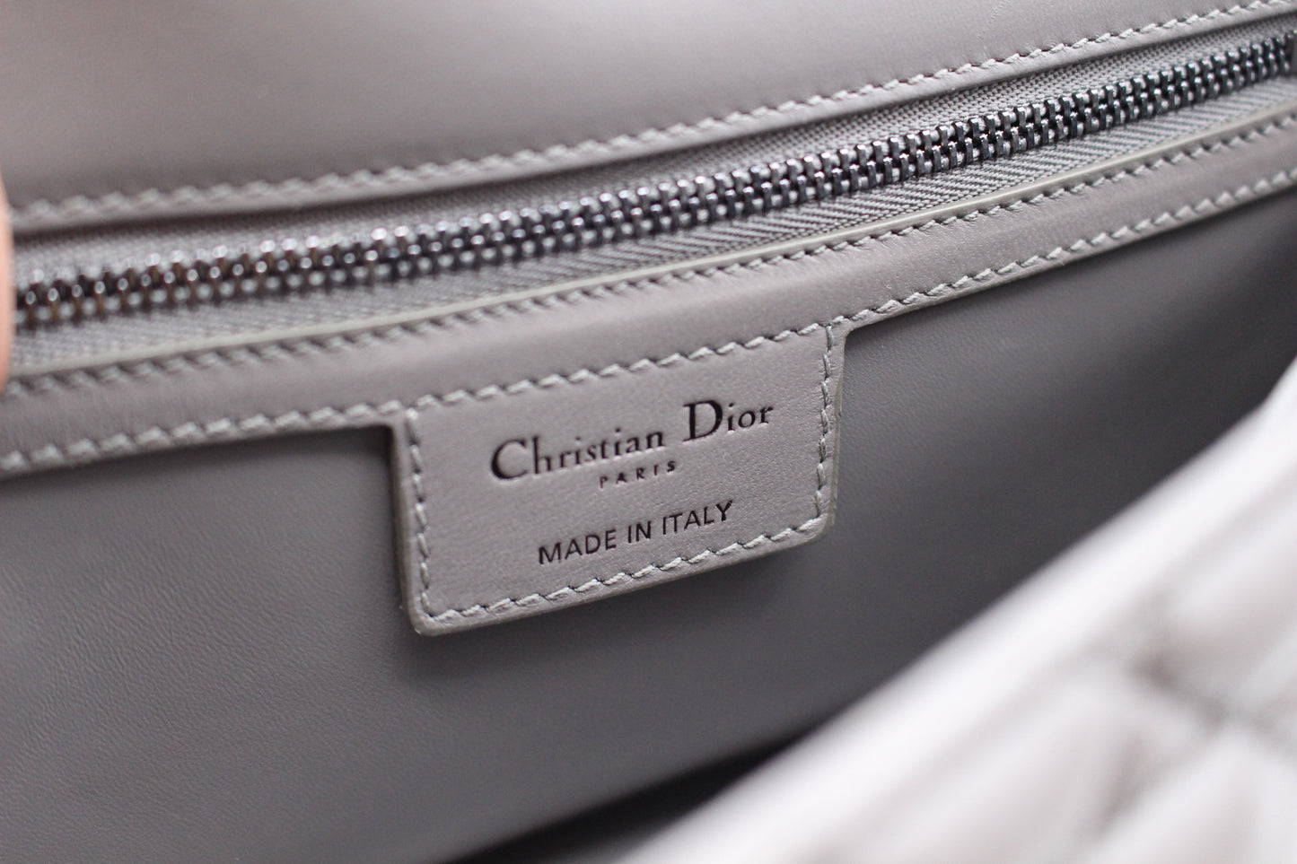 Christian Dior Lambskin Cannage Caro Bag