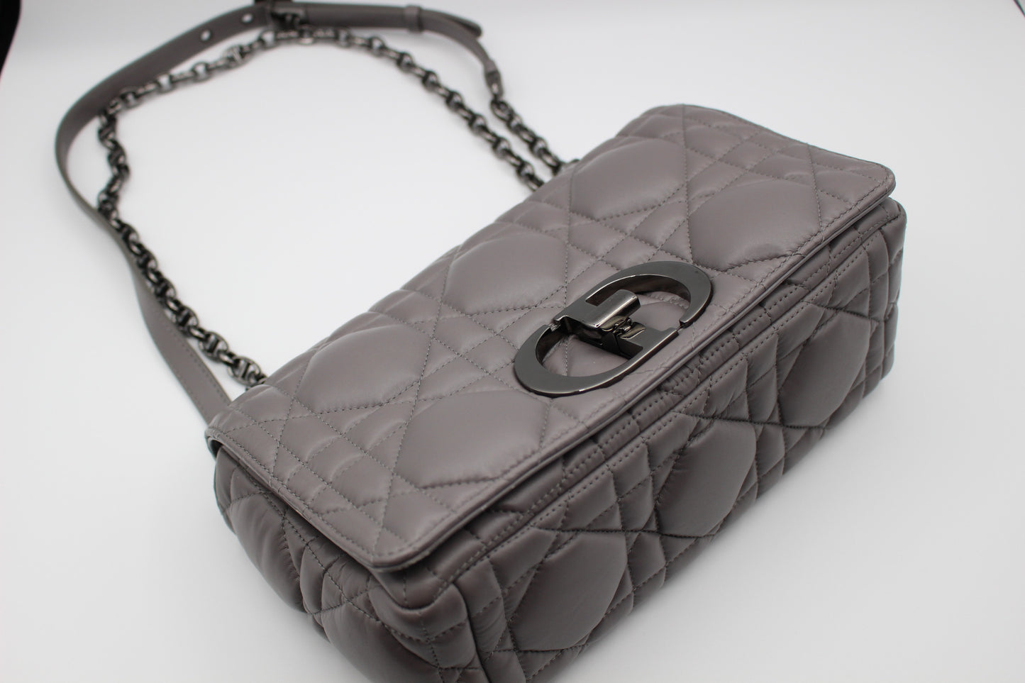 Christian Dior Lambskin Cannage Caro Bag