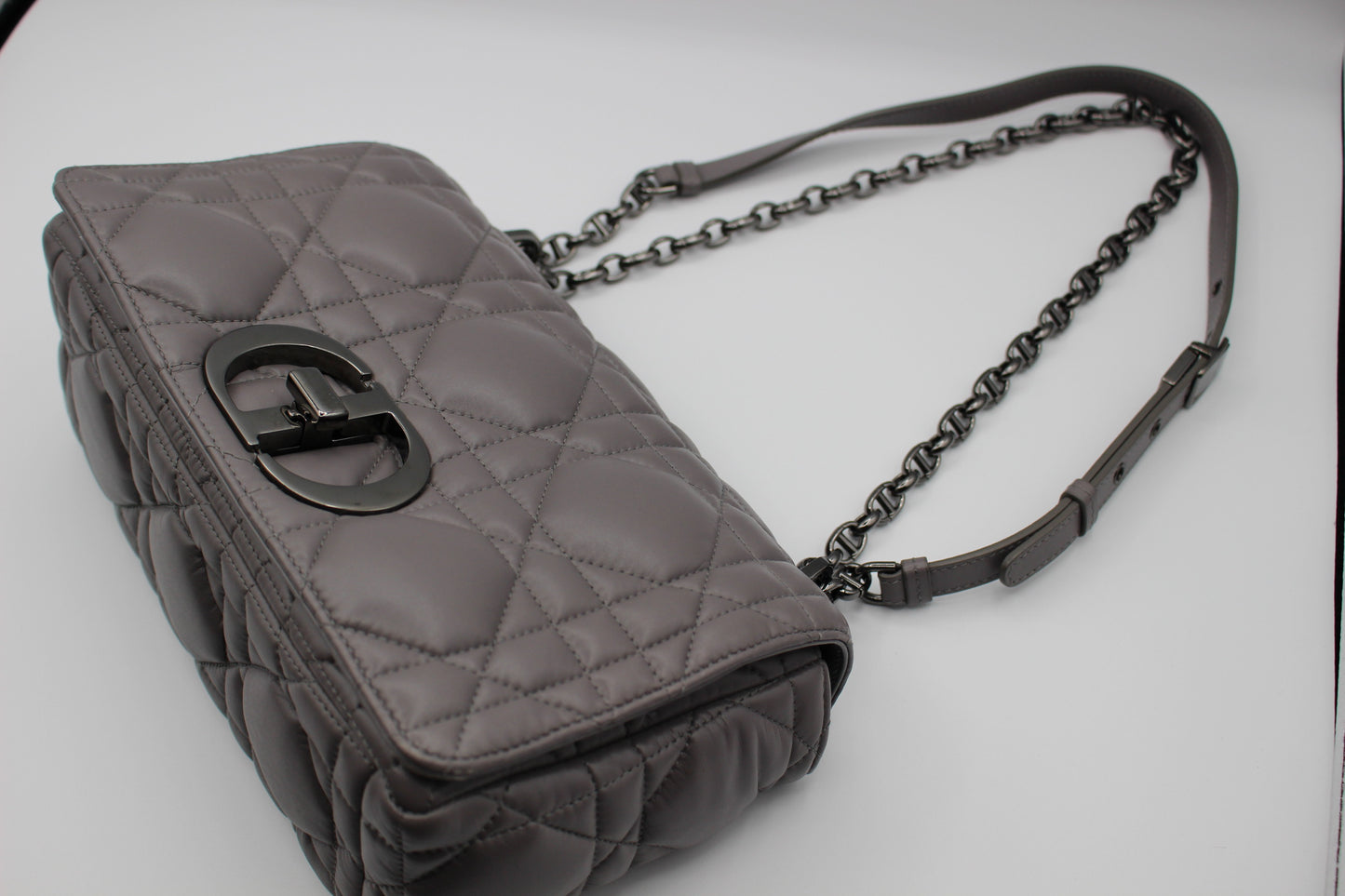 Christian Dior Lambskin Cannage Caro Bag