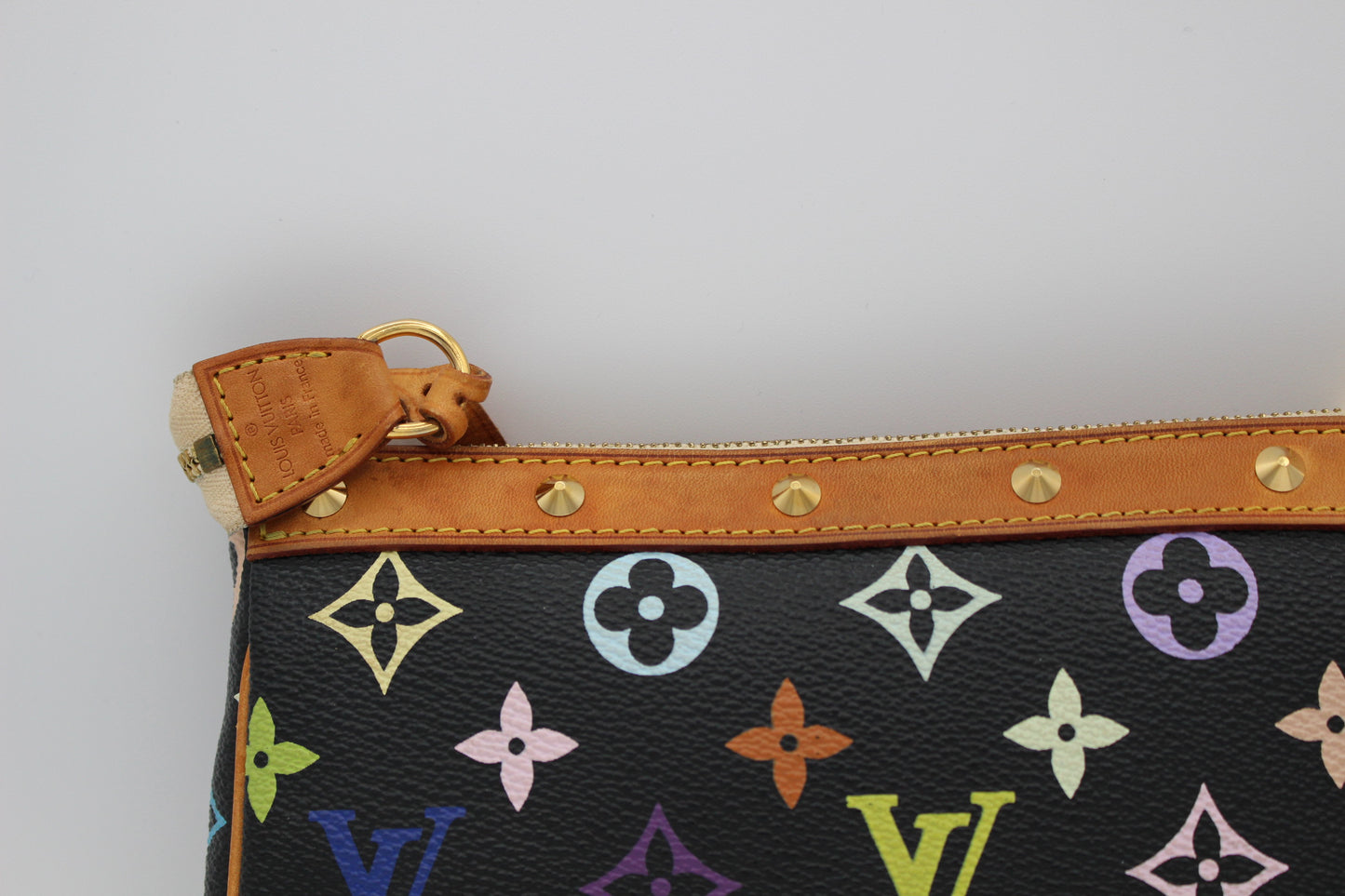 Louis Vuitton x Takashi Murakami Pochette - Black