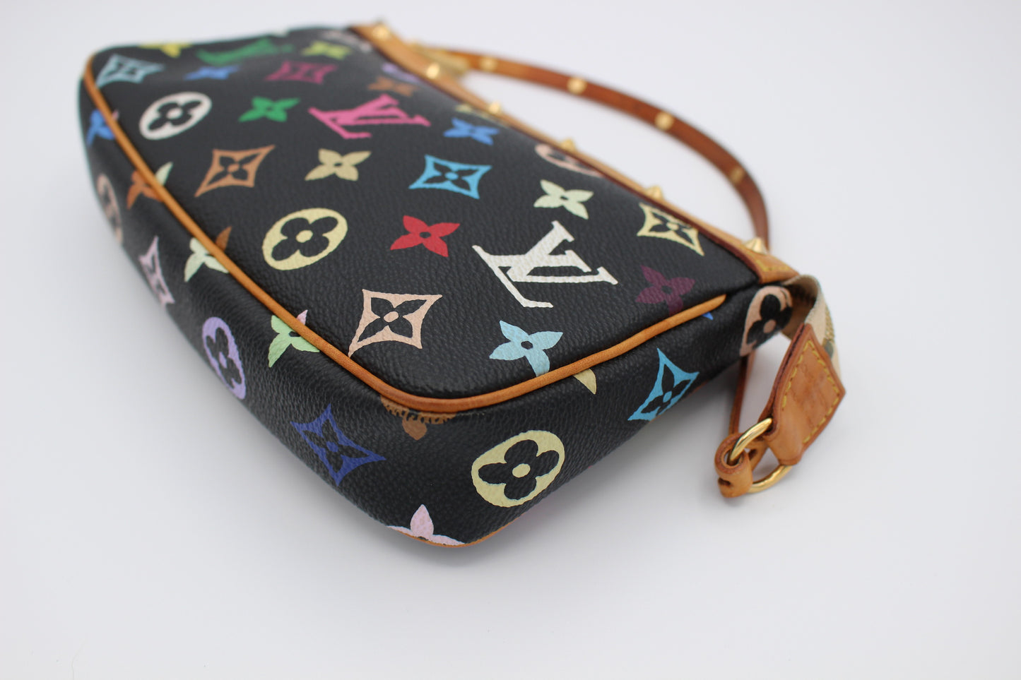 Louis Vuitton x Takashi Murakami Pochette - Black