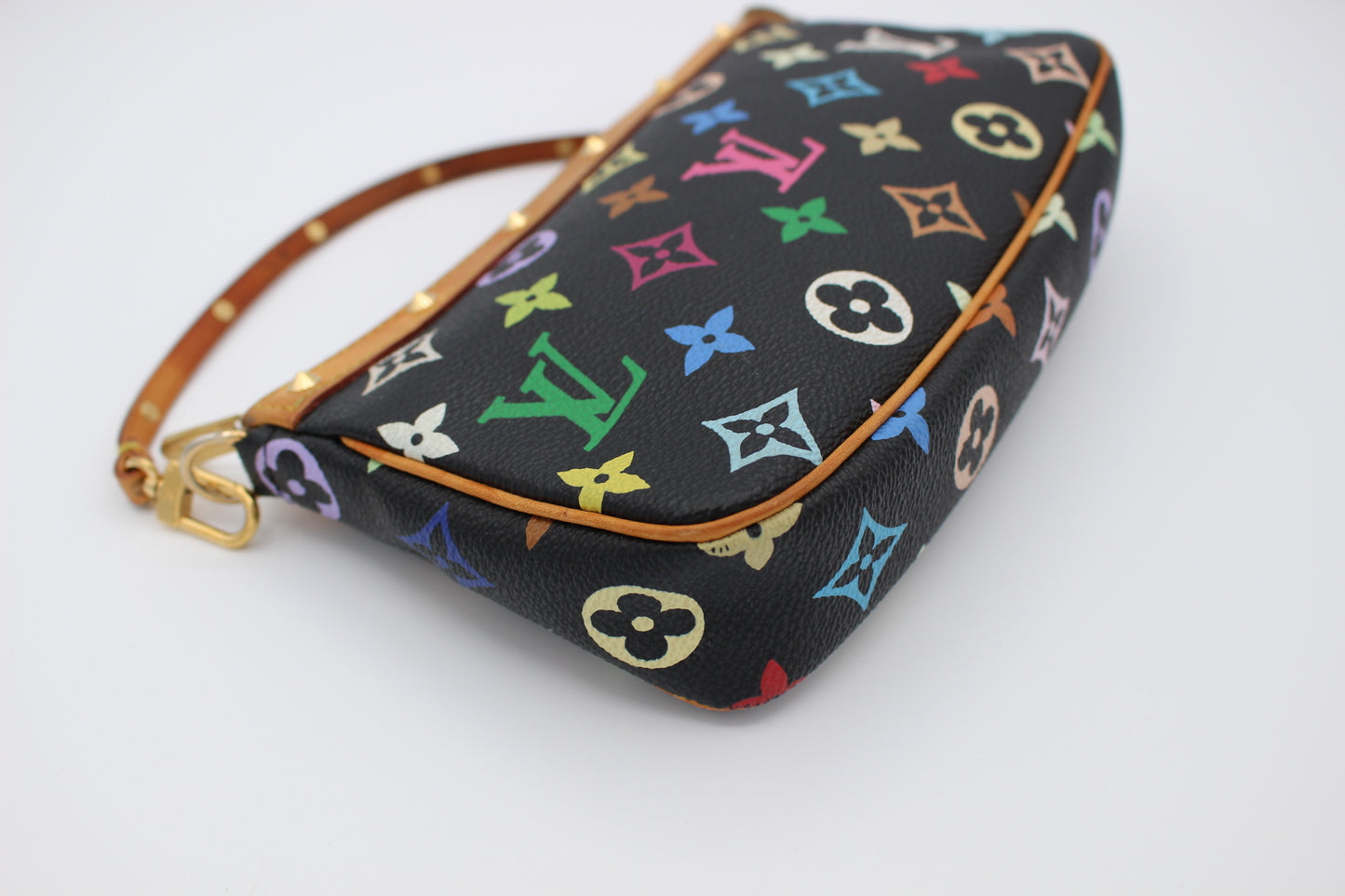 Louis Vuitton x Takashi Murakami Pochette - Black