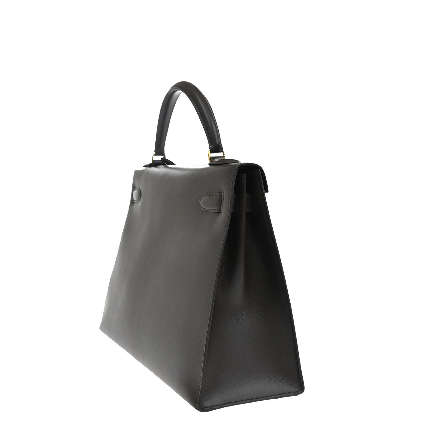 HERMÈS Kelly Sellier 32 1991 Box Calf Leather