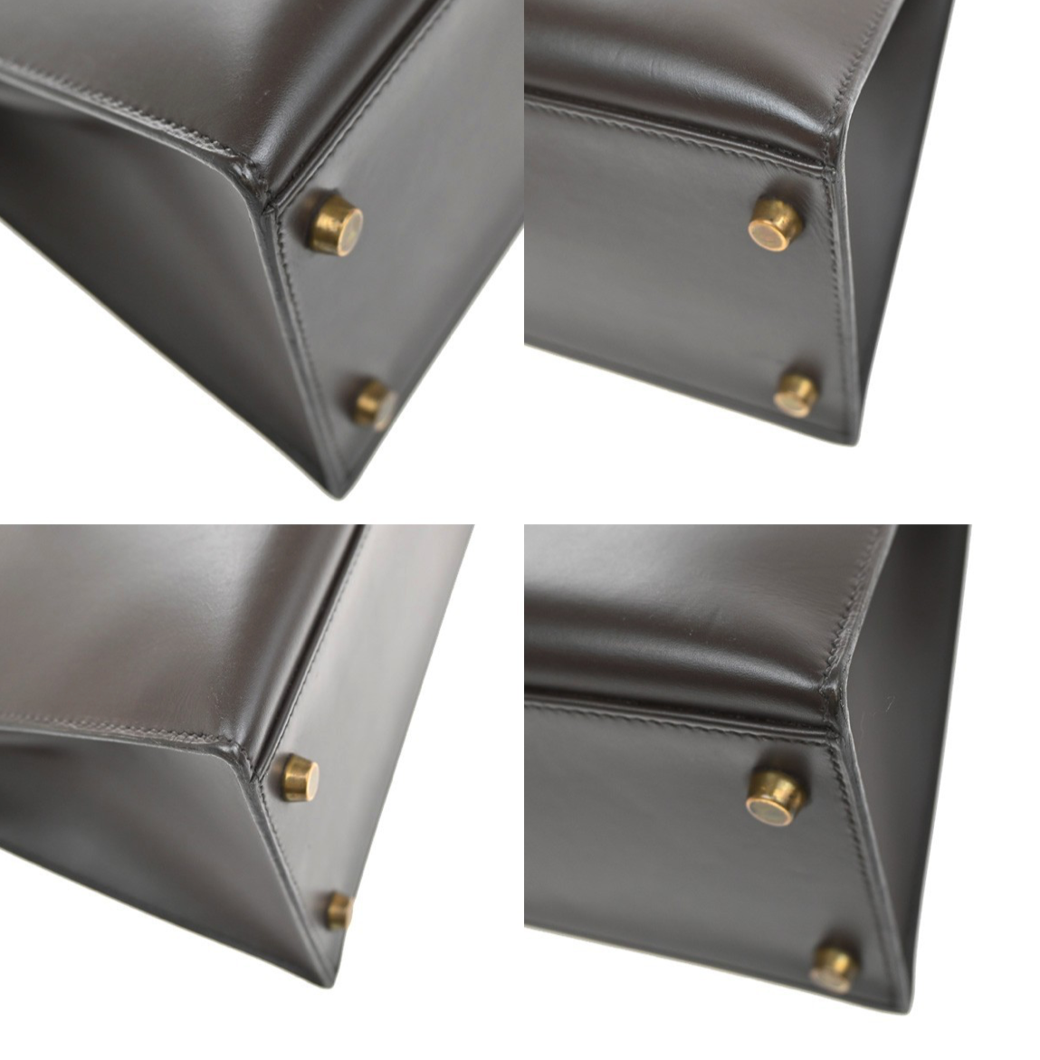 HERMÈS Kelly Sellier 32 1991 Box Calf Leather