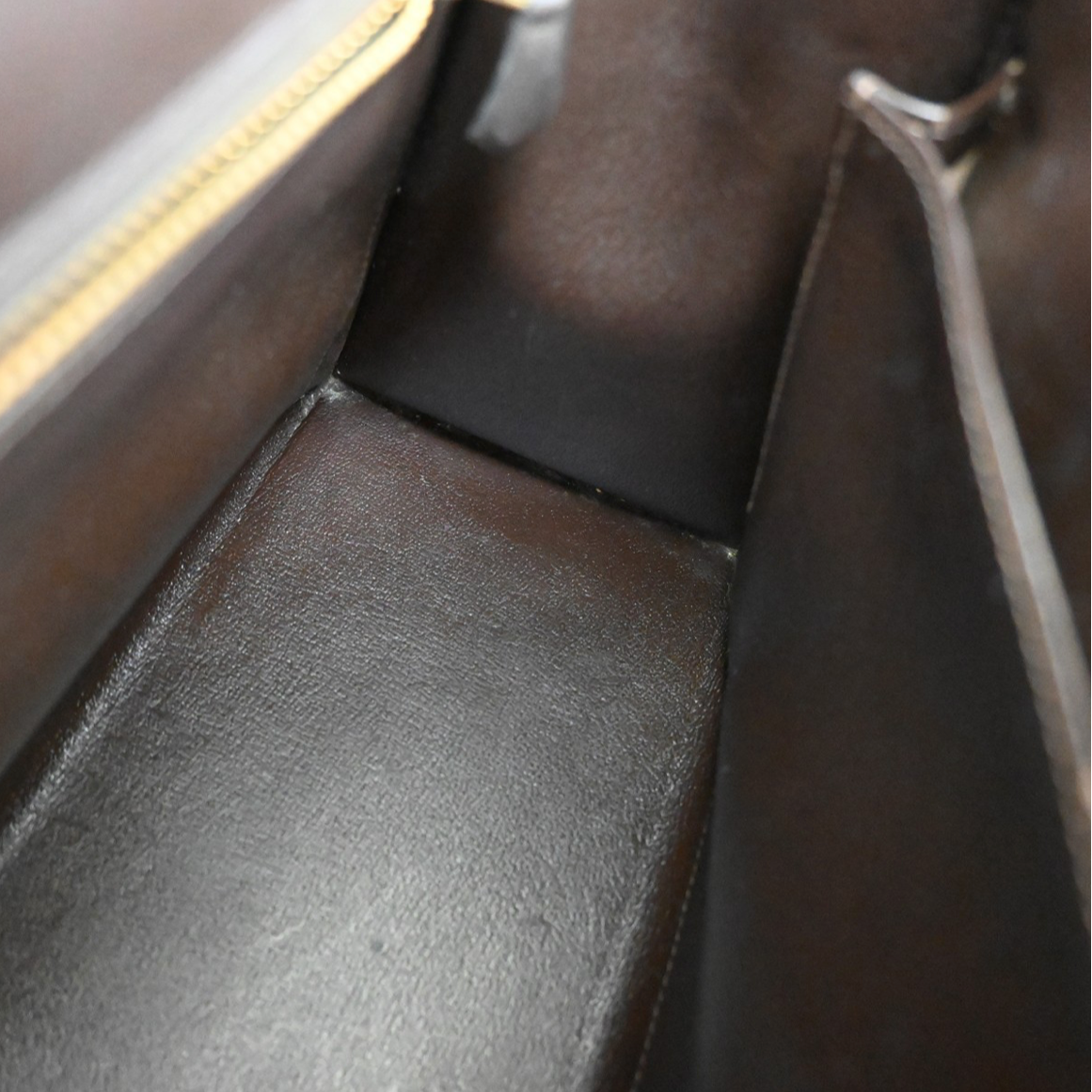 HERMÈS Kelly Sellier 32 1991 Box Calf Leather