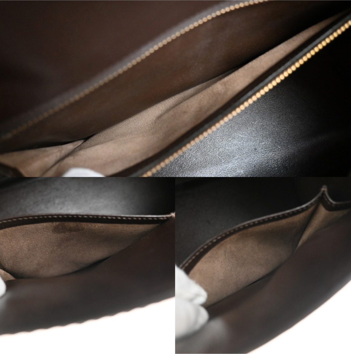 HERMÈS Kelly Sellier 32 1991 Box Calf Leather