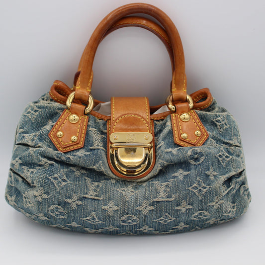 Louis Vuitton Monogram Denim Pleaty - Light Blue