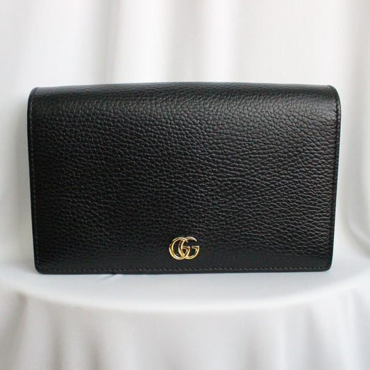 Gucci Marmont Mini Leather Chain Bag