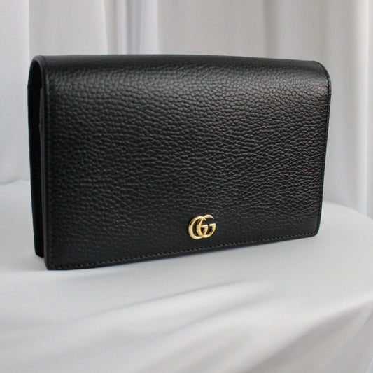 Gucci Marmont Mini Leather Chain Bag