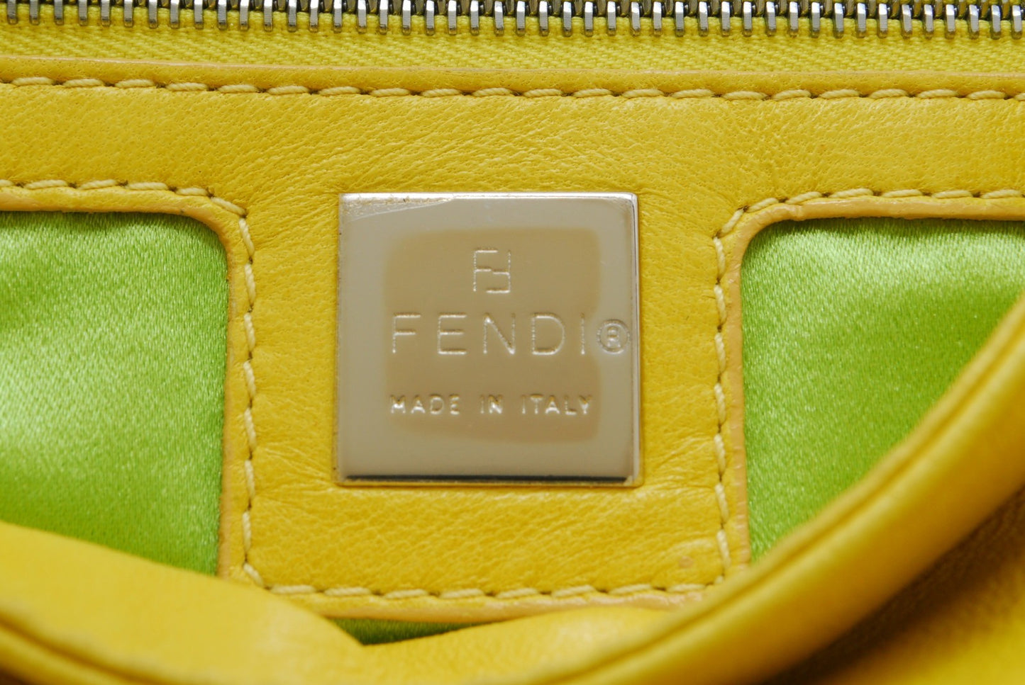 Fendi Mama Bucket Bag - Yellow
