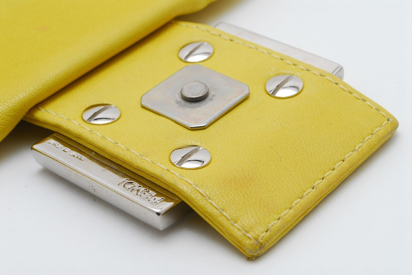 Fendi Mama Bucket Bag - Yellow