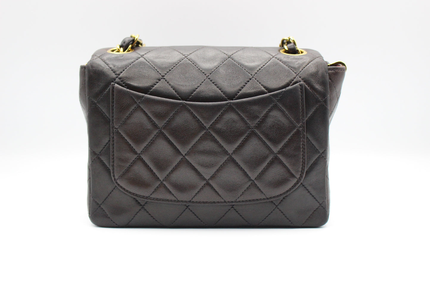 Chanel Square Vintage Classic Single Flap Bag
