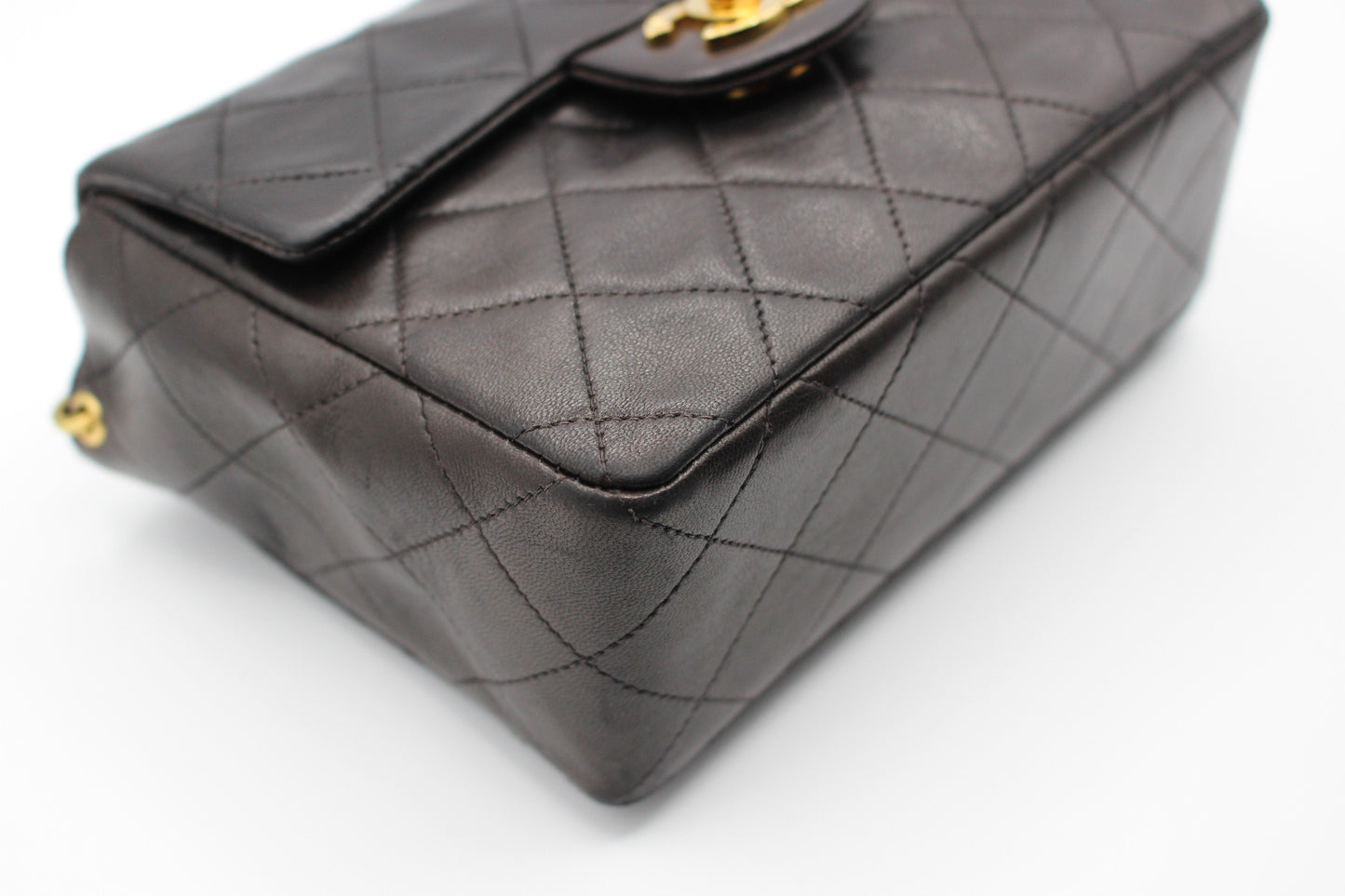 Chanel Square Vintage Classic Single Flap Bag