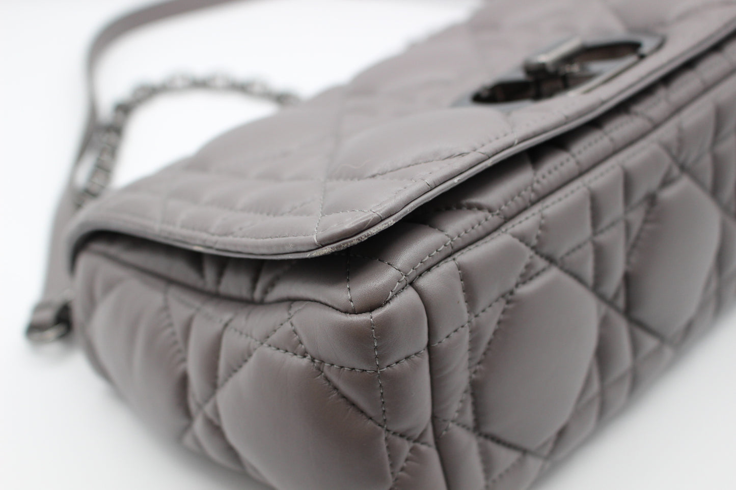 Christian Dior Lambskin Cannage Caro Bag