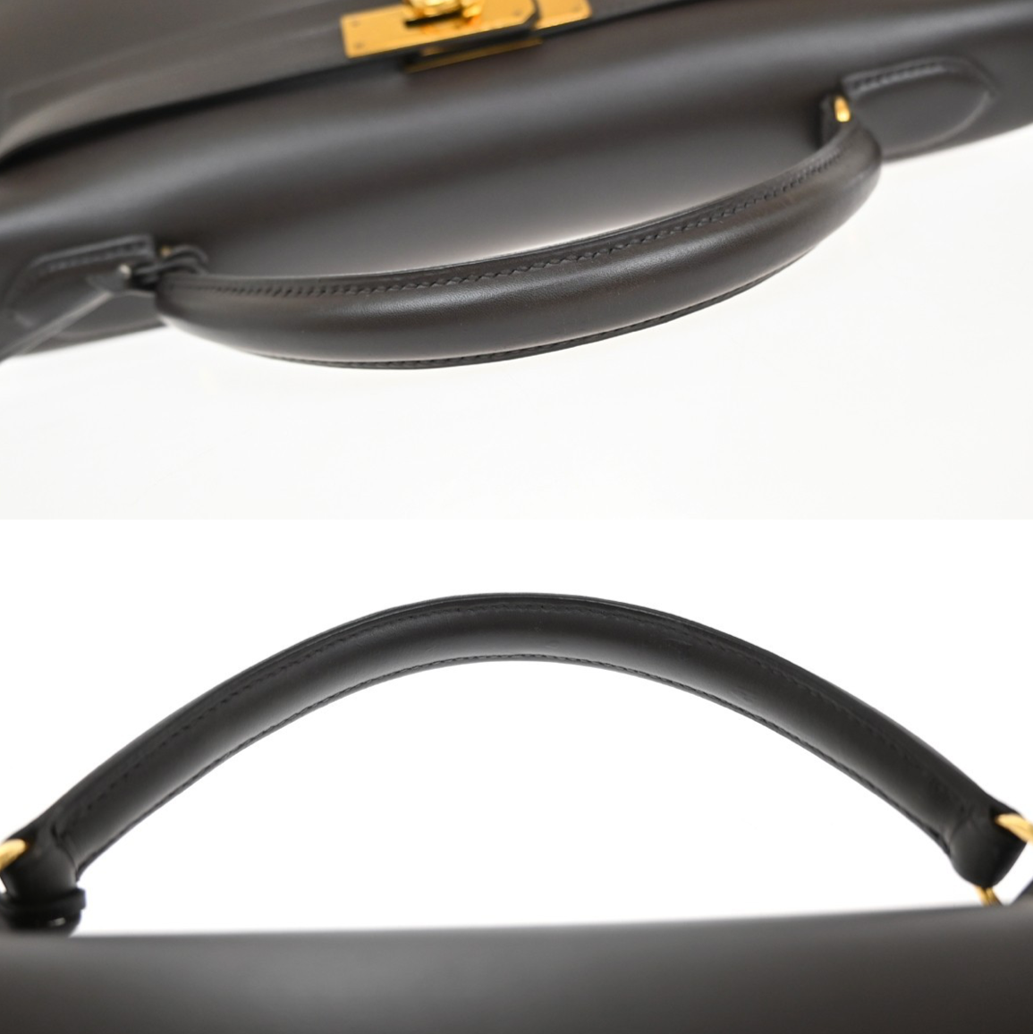 HERMÈS Kelly Sellier 32 1991 Box Calf Leather